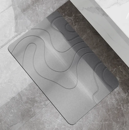 Non-Slip Diatomite Bath Mat